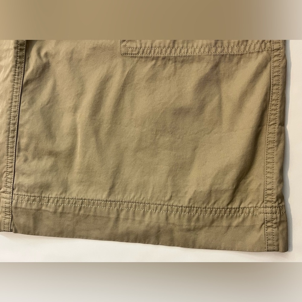 Lands End Women’s Tan Skirt Casual Skirt with Shorts Size 18P - Picture 3 of 14